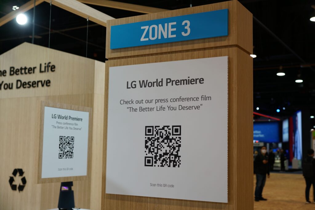 Puesto de LG en CES 2022 foto 6