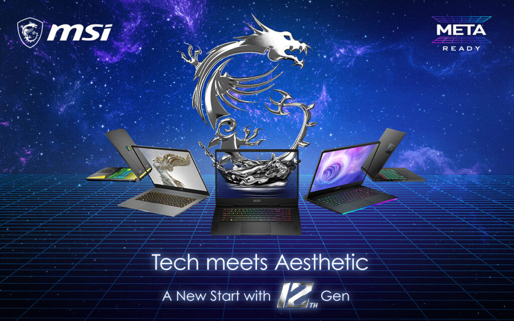 MSI anuncia nuevas laptops para juegos y creadores en #CES2022