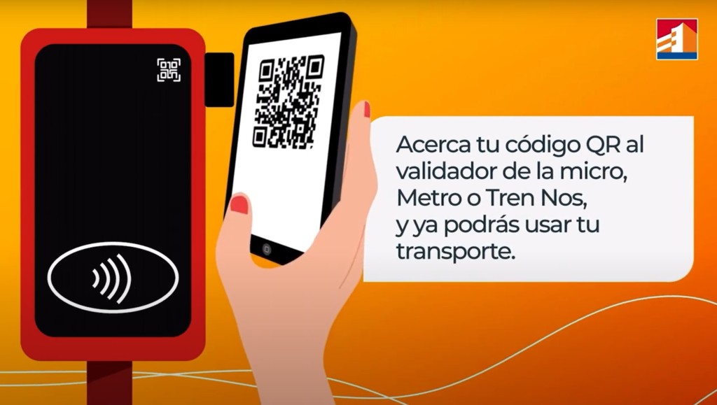 Este lunes se lanza Pasaje QR de Banco Estado para pagar el transporte público de Santiago con el celular