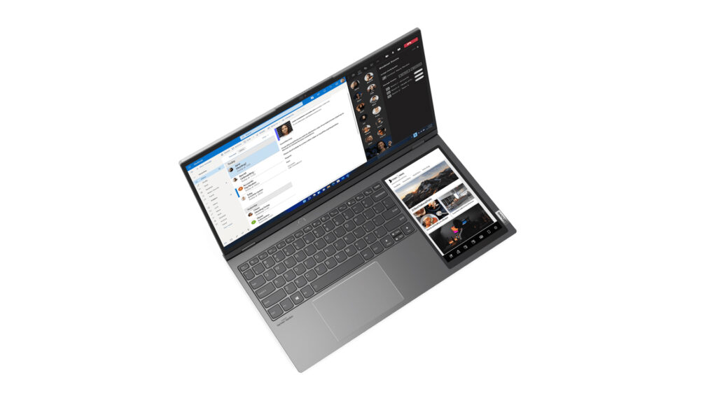 ThinkBook Plus Gen 3 de Lenovo es una laptop con doble pantalla que lleva la productividad a un nuevo nivel y concepto | #CES2022