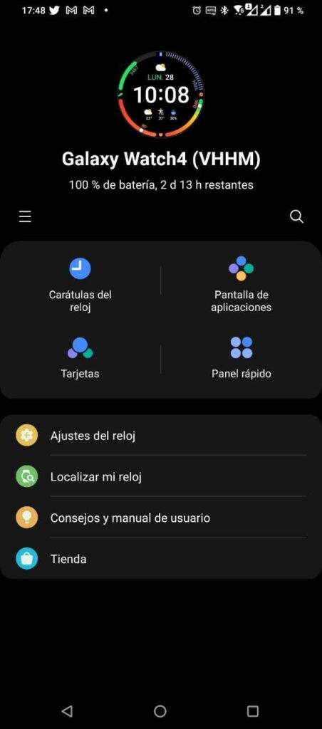 Captura Samsung Galaxy Watch4 foto 1