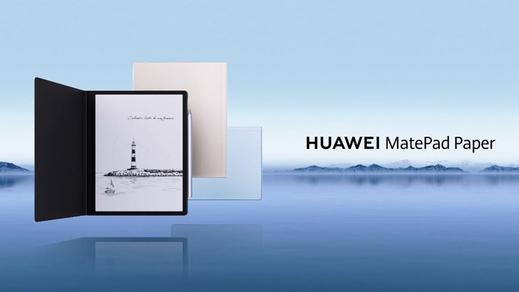 Huawei presenta su nueva MatePad Paper con pantalla de tinta electrónica de 10,3 pulgadas #MWC22