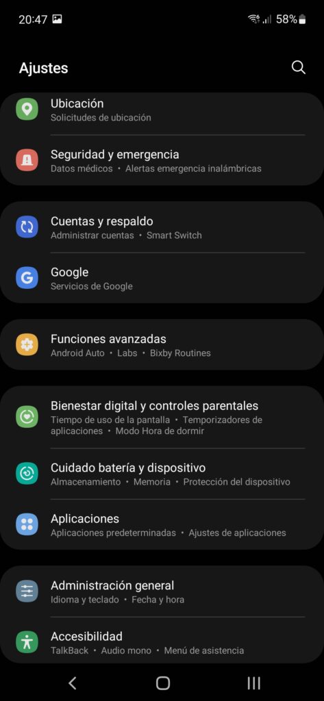 Captura pantalla Samsung Galaxy S21 FE foto (29)