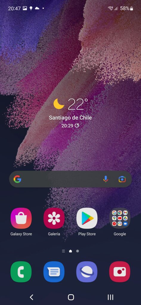 Captura pantalla Samsung Galaxy S21 FE foto (32)