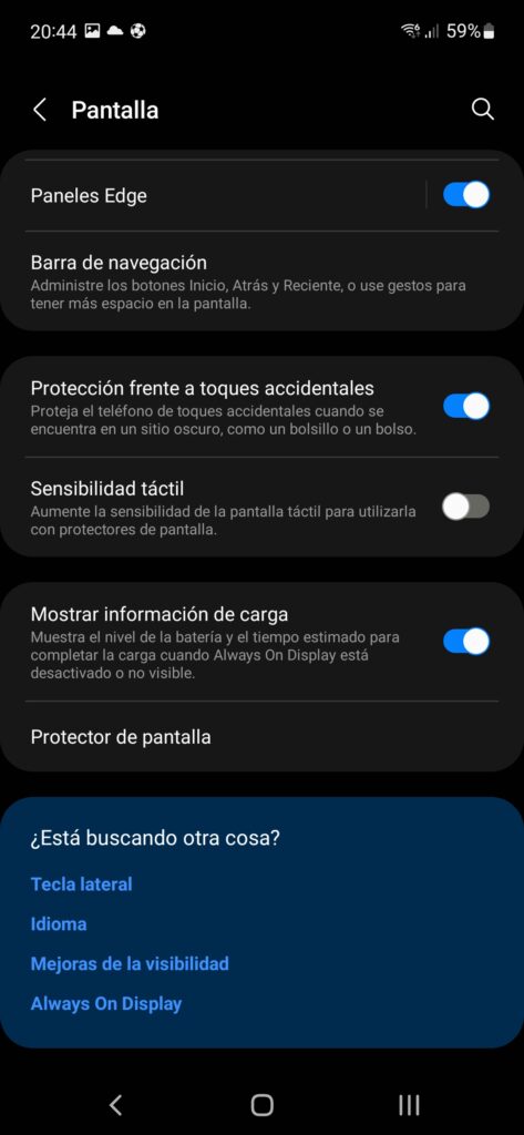 Captura pantalla Samsung Galaxy S21 FE foto (39)