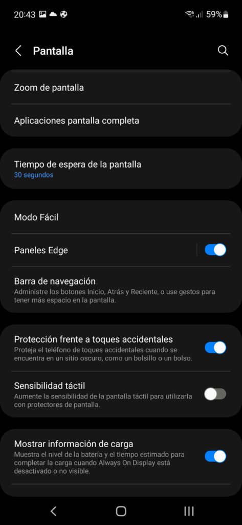 Captura pantalla Samsung Galaxy S21 FE foto (40)