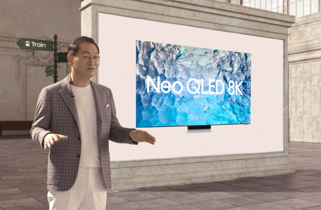 Samsung presenta su nueva línea de televisores Neo QLED 8K 2022