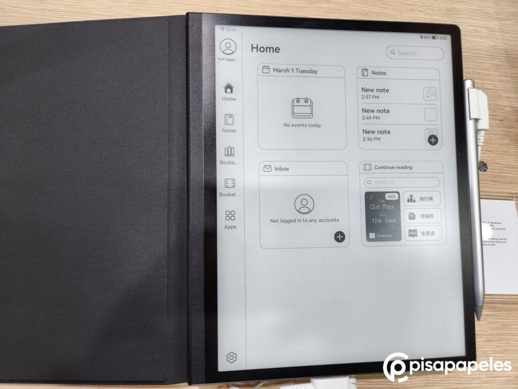 Primeras impresiones Huawei MatePad Paper #MWC22