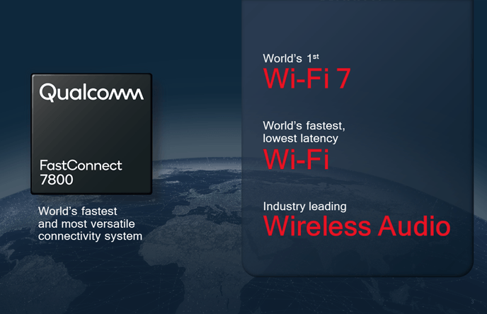 Qualcomm FastConnect 7800 WiFi 7 foto 1