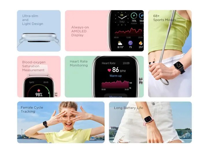 Amazfit presenta una nueva versión de su smartwatch GTS 2 Mini