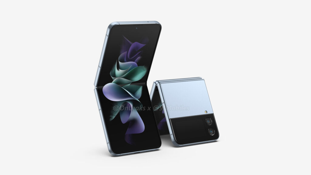 Se filtran renders del Galaxy Z Flip 4 revelando su diseño que es idéntico al del Z Flip 3