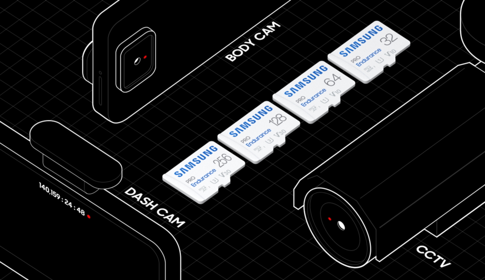 Samsung lanza una nueva microSD que puede estar grabando datos hasta 16 años seguidos