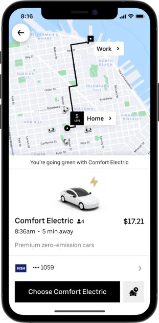 Uber Comfort Electric foto 1