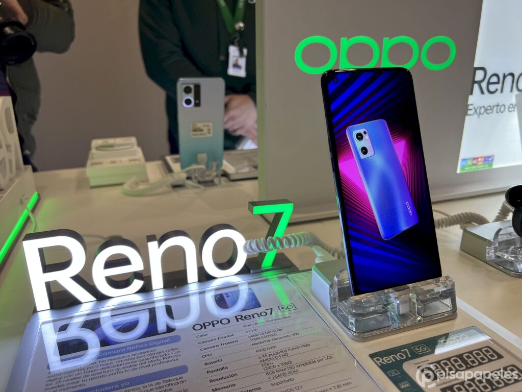 Oppo oficializa su llegada a Chile y lanza los nuevos smartphones Reno 7 Series
