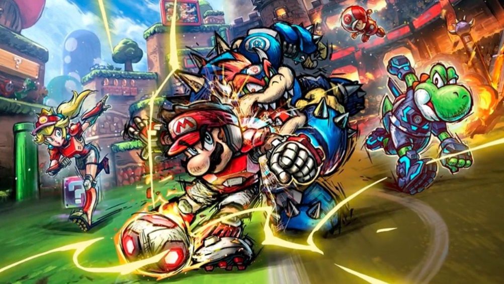 La primera actualización gratuita de Mario Strikers: Battle League nos trae a Daisy y Shy Guy como personajes jugables