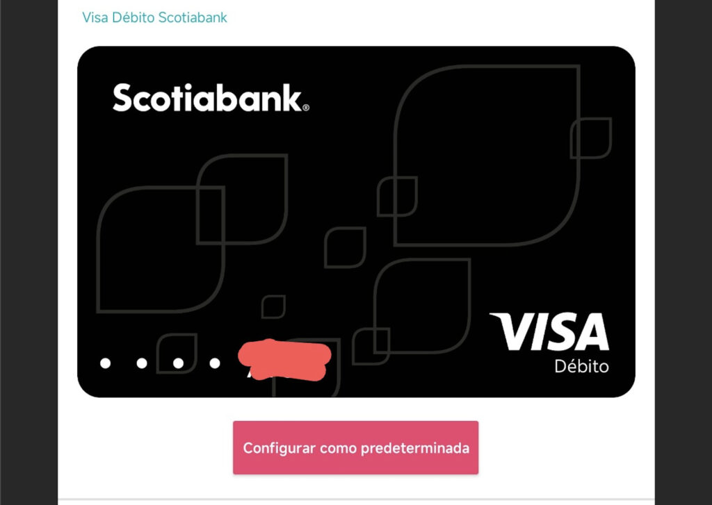 [Actualizado: Garmin Pay también] Algunos clientes del banco Scotiabank reportan poder agregar tarjeta de débito Visa al servicio Fitbit Pay