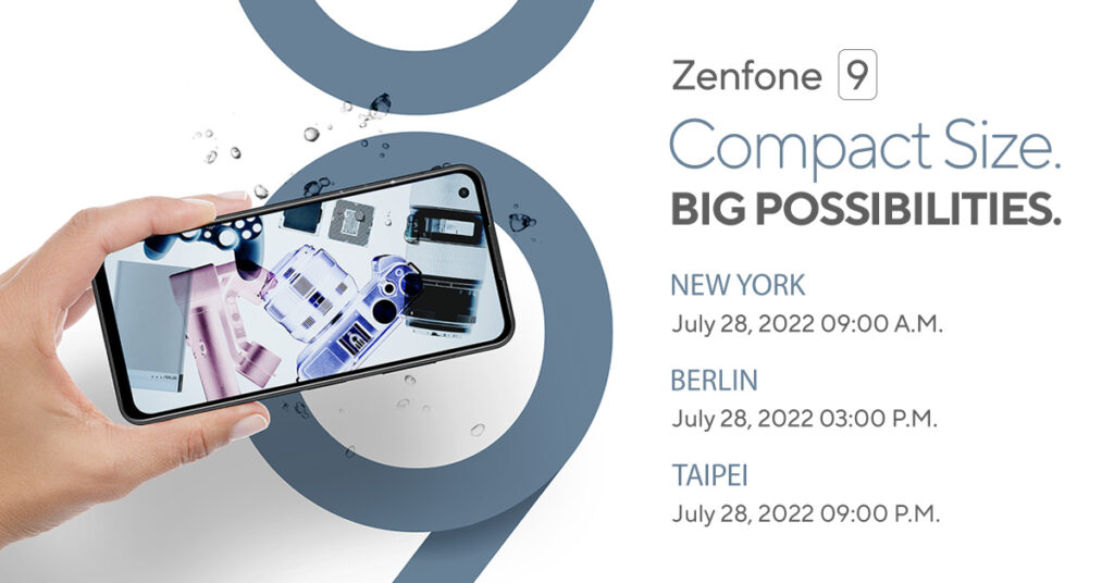 Asus Zenfone 9 será presentado este 28 de julio