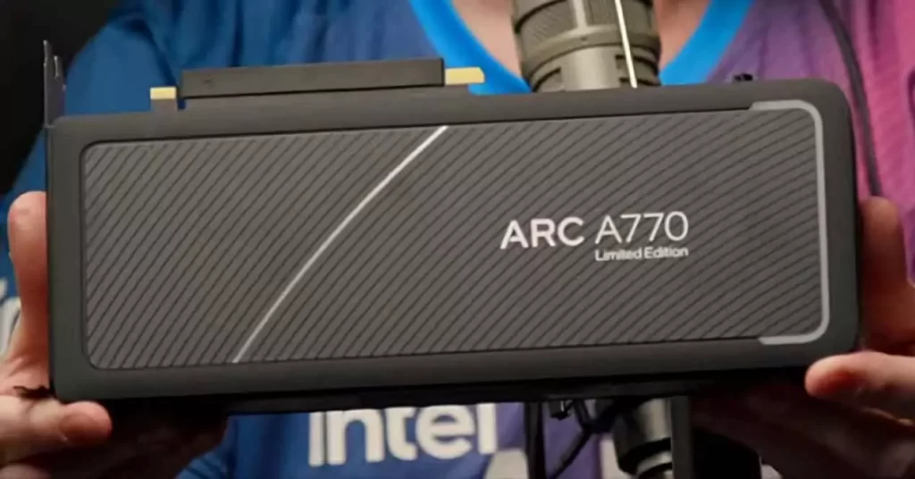 Intel ARC Alchemist A770 foto 1