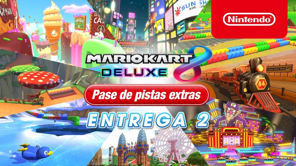 El segundo pase de pistas extras de Mario Kart 8 Deluxe se libera este jueves 4 de agosto