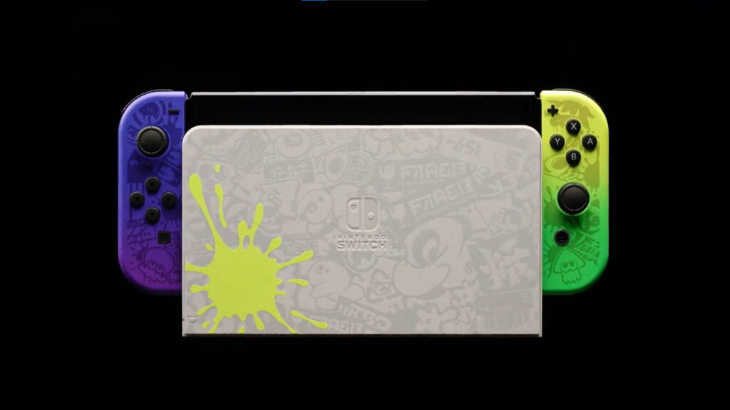 Nintendo nos revela la nueva Switch OLED temática de Splatoon 3