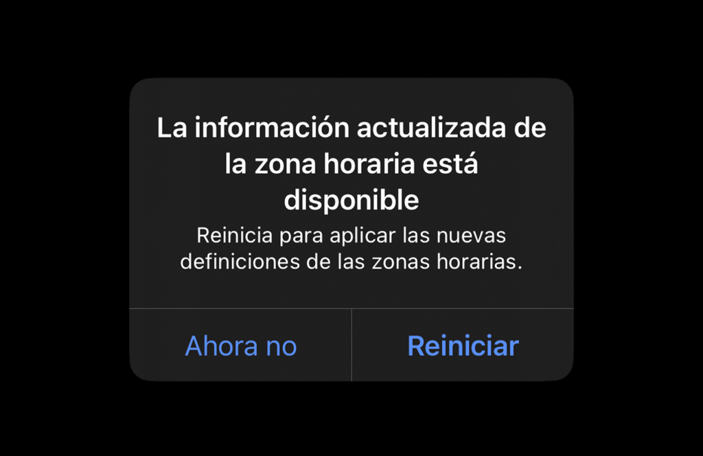 Apple envía actualización de zona horaria en Chile para prepararse para el horario de verano