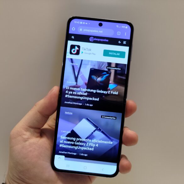 Primeras Impresiones Galaxy Z Flip 4 foto (6)