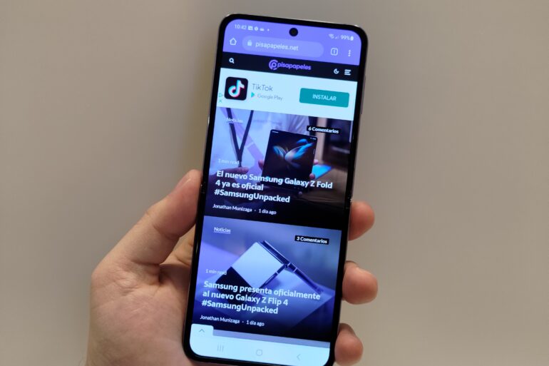 Primeras Impresiones Galaxy Z Flip 4 foto (6)