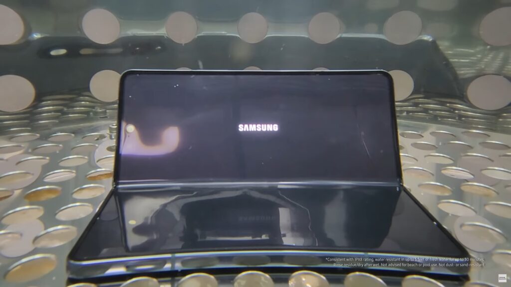 Video de pruebas de calidad de los Samsung Galaxy Z Fold 4