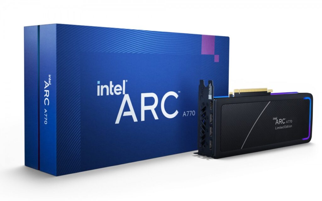 Intel anuncia que su GPU Arc A770 tendrá un precio de 329 dólares