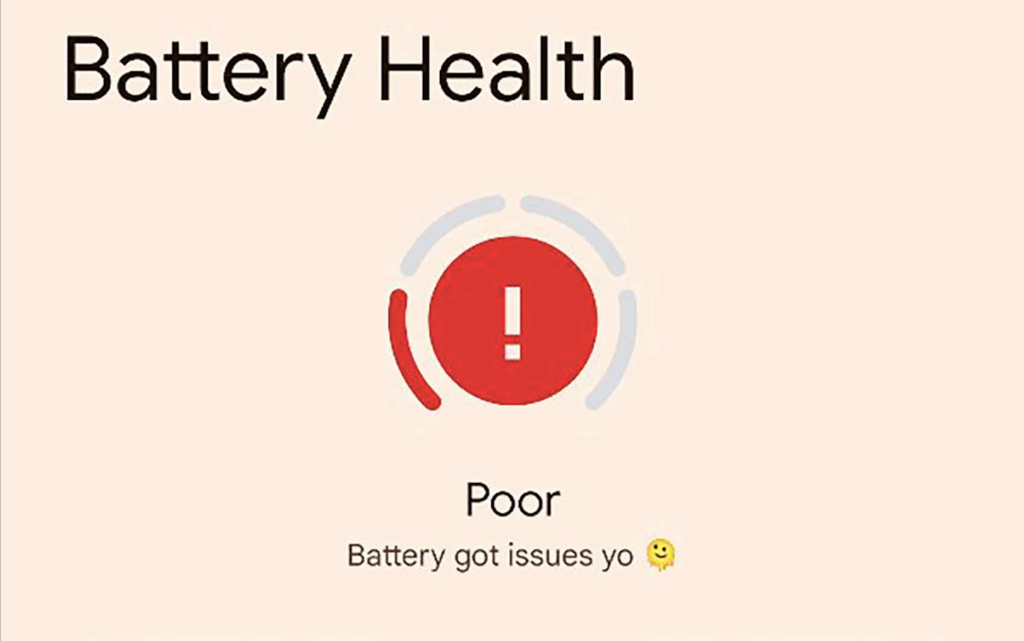 Android 13 te permitirá conocer el estado de la batería de tu smartphone y así saber cuándo debes reemplazarla