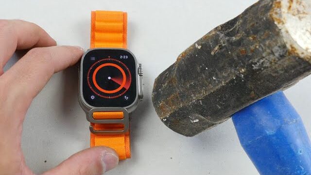 El Apple Watch Ultra pasa por pruebas de durabilidad y logró resistir a más de 10 martillazos, y más