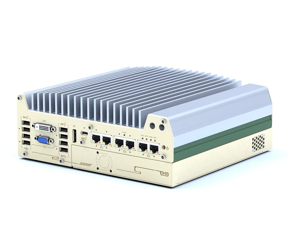 Intel Pentium Gold PC Industrial Nuvo-9000-Series