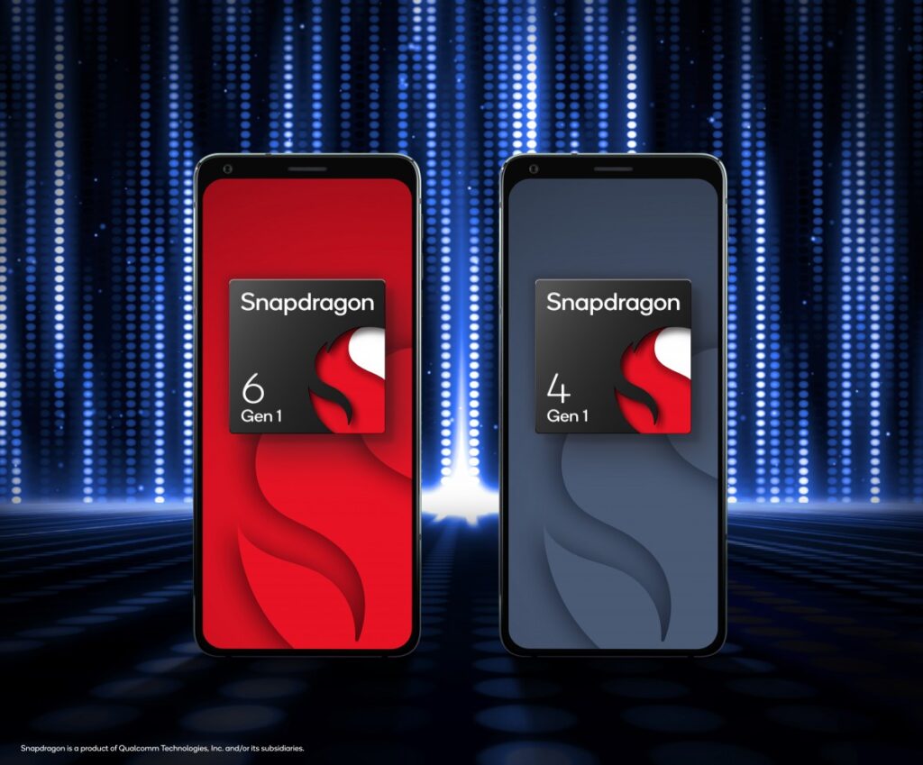 Qualcomm anuncia a sus nuevos Snapdragon 6 Gen 1 y Snapdragon 4 Gen 1