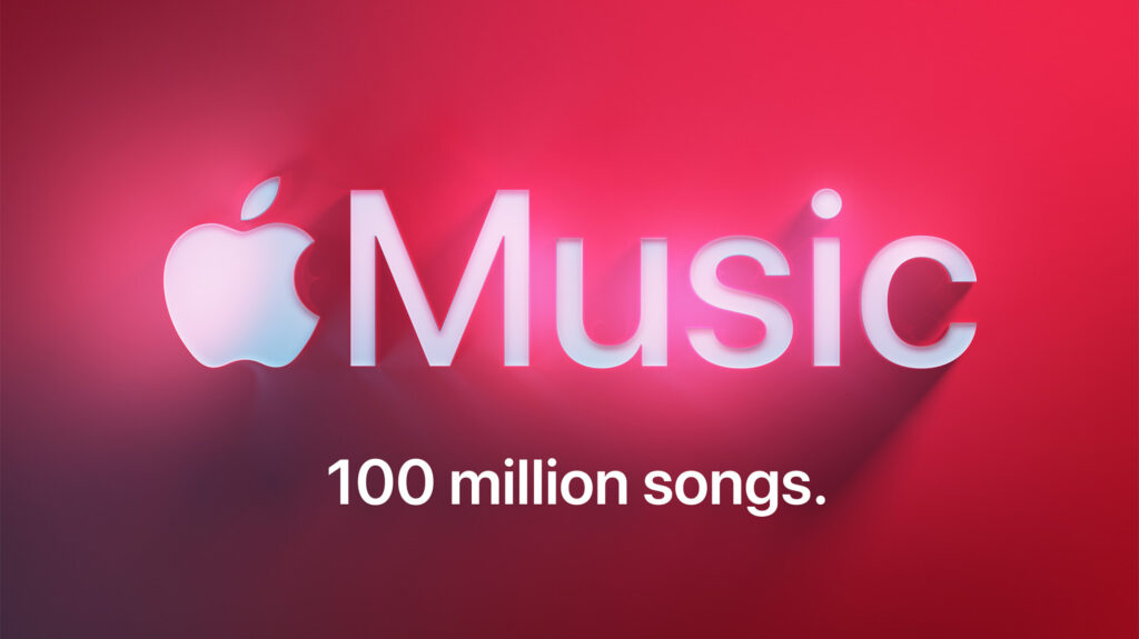 Apple Music llega a 100 millones de canciones