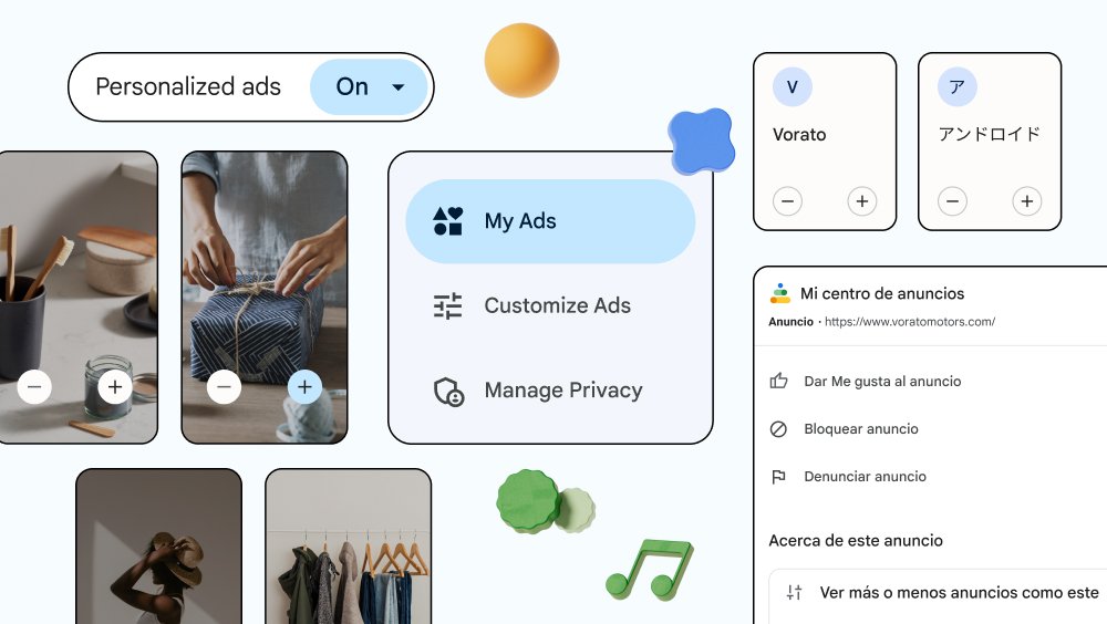 Google lanza My Ad Center para que los usuarios personalicen sus anuncios