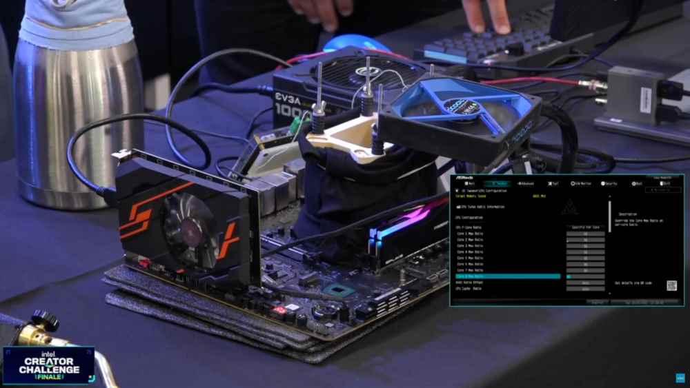 Intel Core i9-13900K Raptor Lake 8.2 GHz CPU overlock