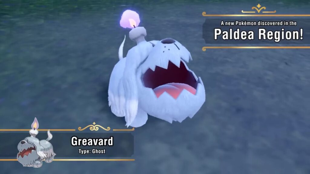 Pokémon Scarlet y Violet nos muestra una criatura nueva: Greavard