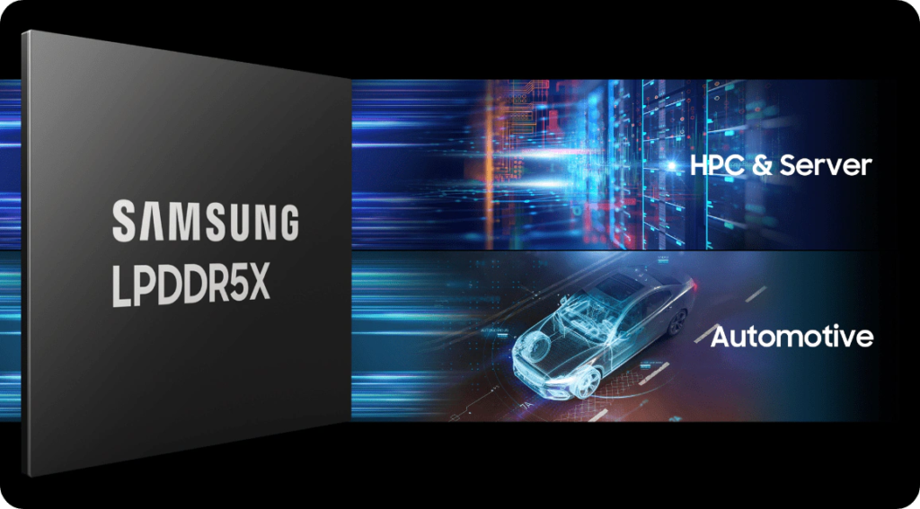 Samsung anuncia su nueva DRAM LPDDR5X de hasta 8.5 Gbps
