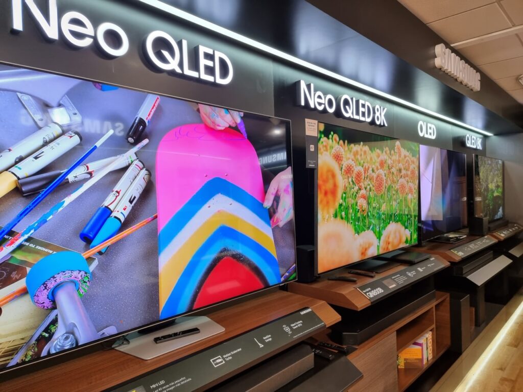 Visitamos el Showroom de TVs de Samsung, incluso estaba la nueva OLED