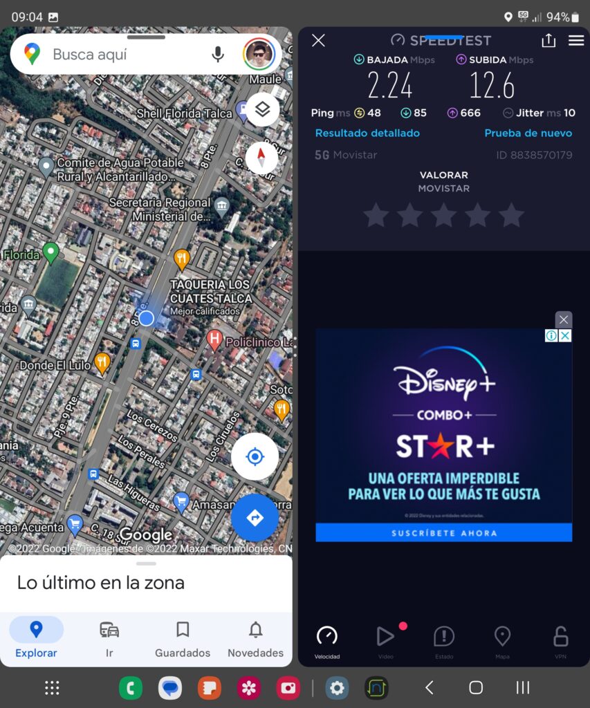 Captura Medición 5G Movistar en Talca (6)