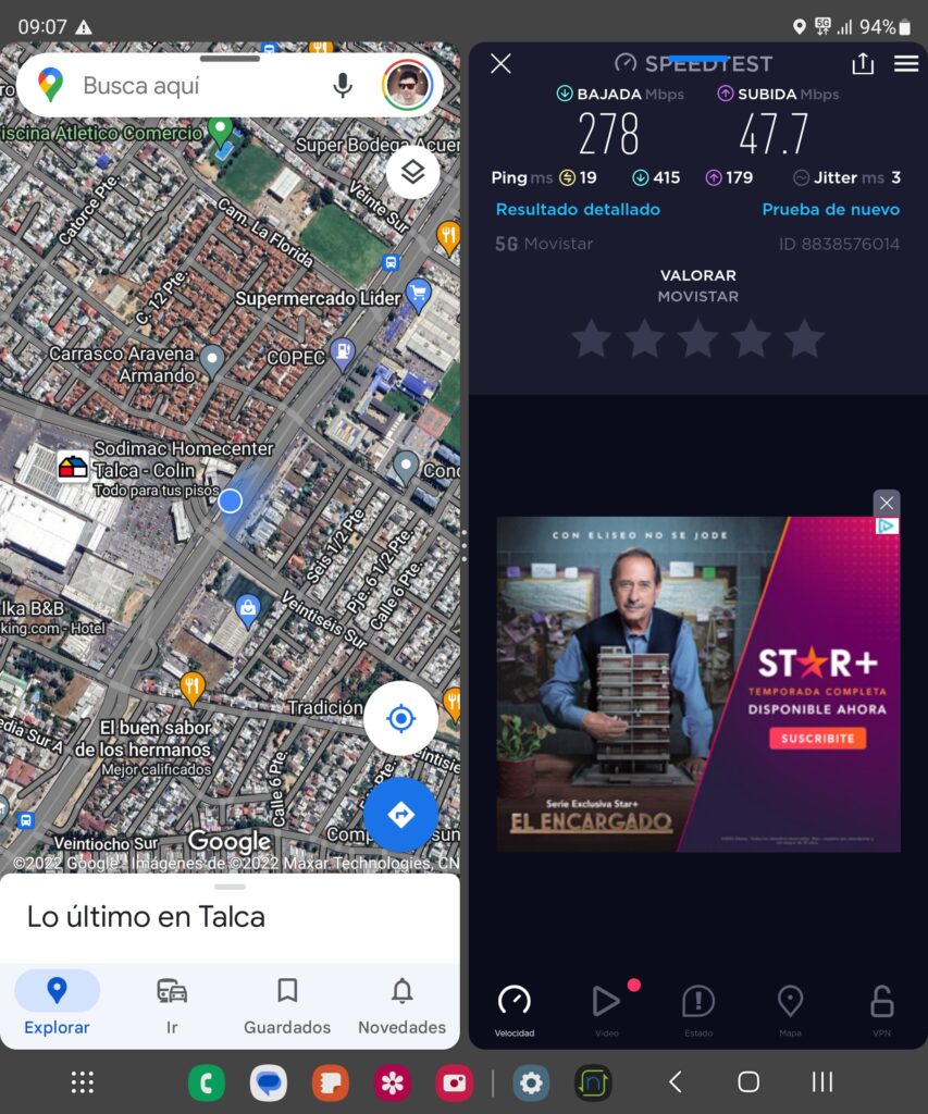 Captura Medición 5G Movistar en Talca (7)