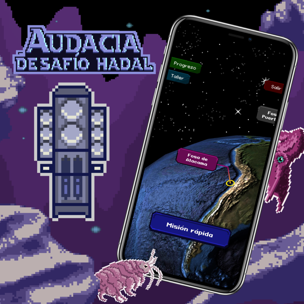 IMO presentará el videojuego Audacia: Desafío Hadal inspirado en la exploración de la Fosa de Atacama