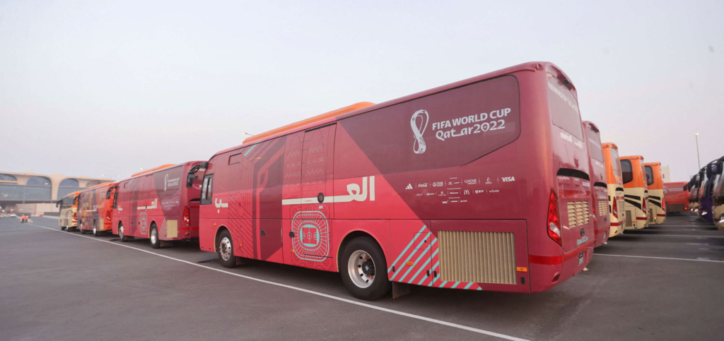 Buses con WiFi Mundial de Qatar 2022 foto 1