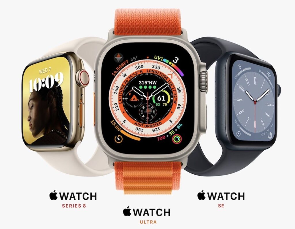 Entel trae los nuevos Apple Watch Series 8, Apple Watch SE y Apple Watch Ultra en versiones normal y con conectividad celular