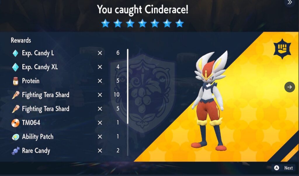 Un nuevo evento de Teraincursiones con Cinderace como protagonista llega a Pokémon Scarlet y Violet