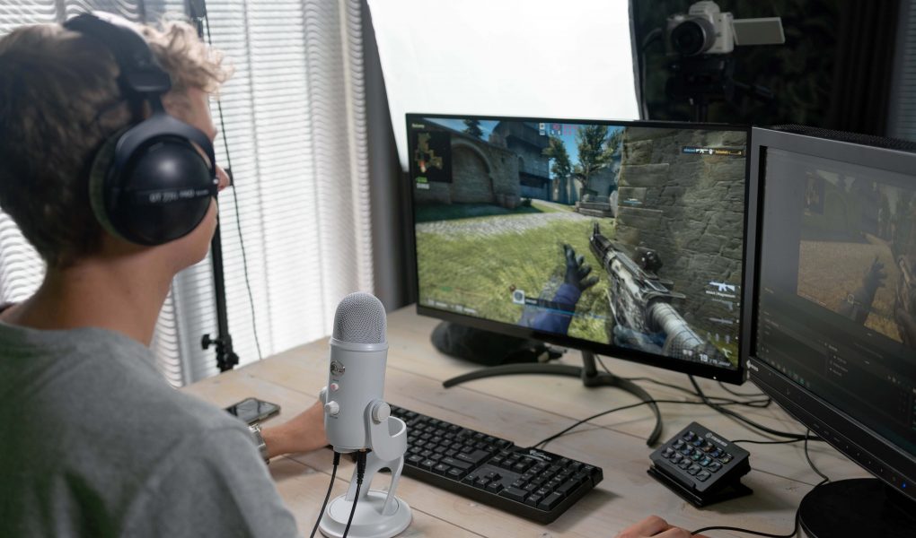 internet usado en juegos online y streaming