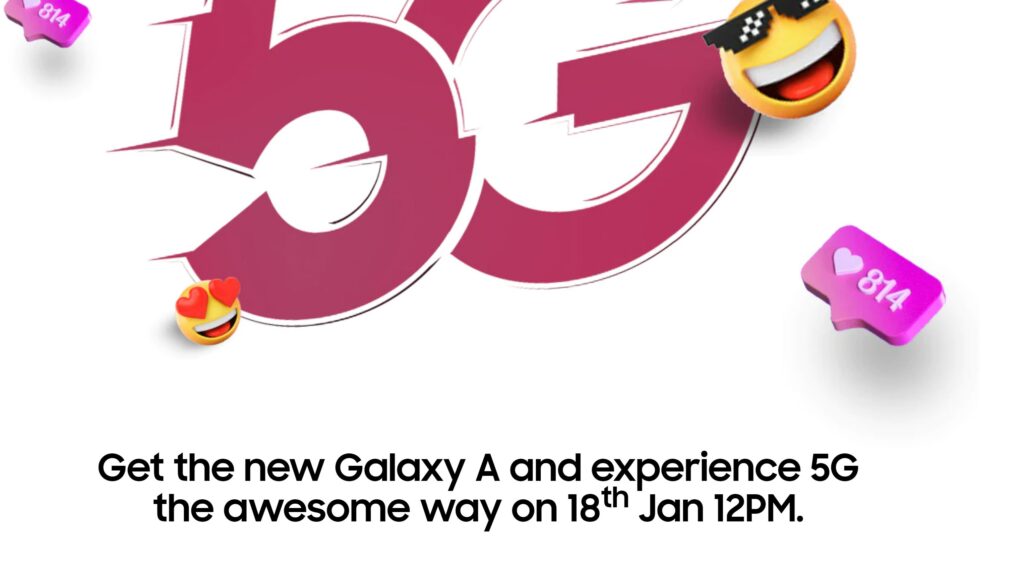 Galaxy A54 a la vista: Samsung nos invita a un nuevo lanzamiento para el 18 de enero