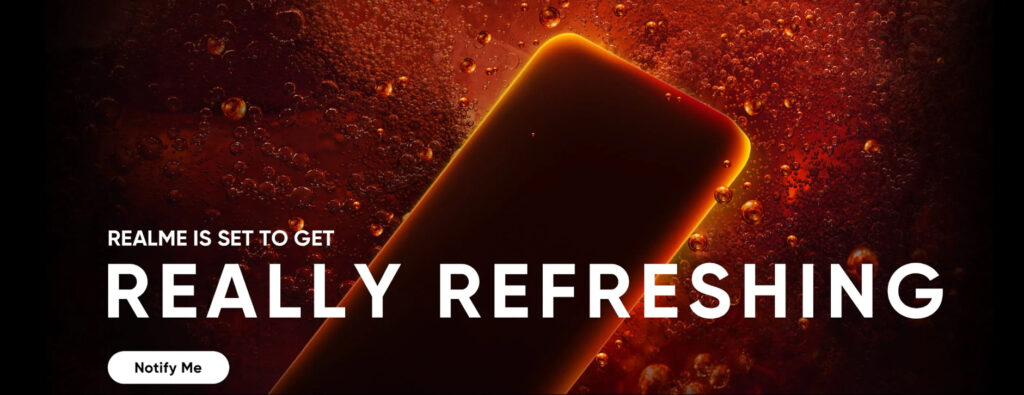 Realme brinda teasers del futuro smartphone de Coca-Cola