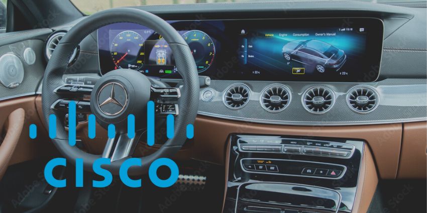 Mercedes-Benz y Cisco anuncian nueva alianza en el MWC 23 para tener el servicio Webex en los vehículos Clase E