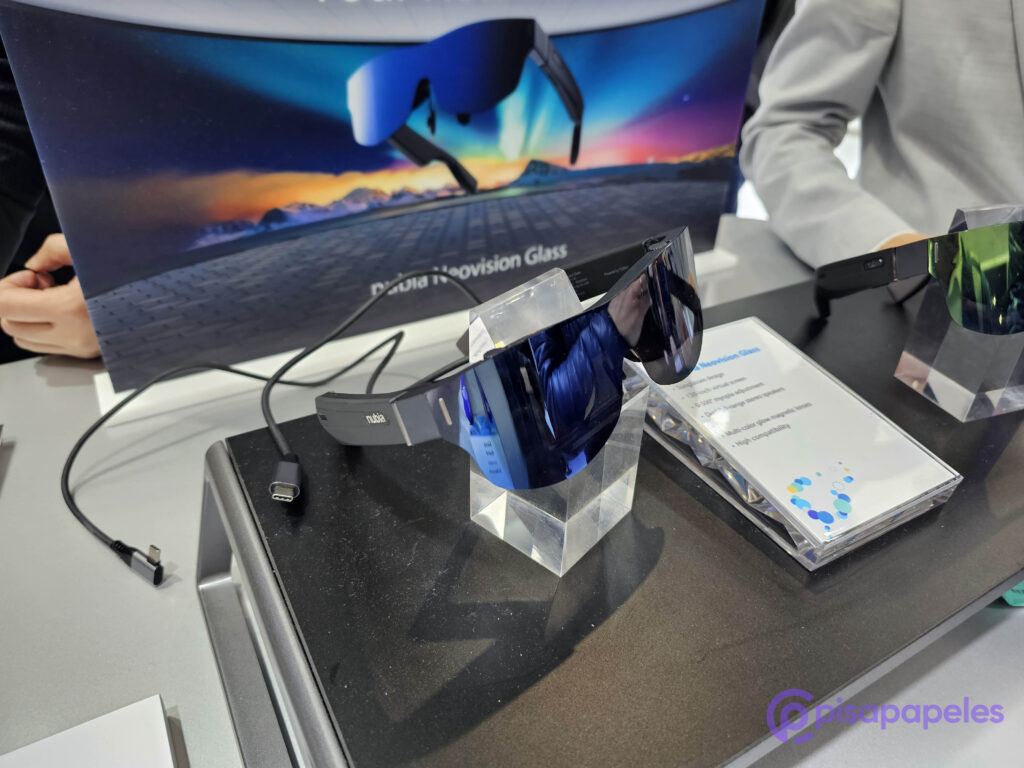 Neovision Glass: Nubia presenta sus gafas de realidad aumentada en el MWC 23